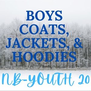 Boys Coats, Jackets, & Hoodies